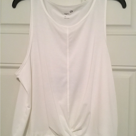 GAP Fit Classic White Women's Tank Top - Picture 1 of 4